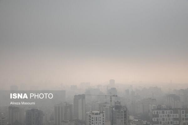 کیفیت هوای تهران در شرایط خطرناک، گروه های حساس از تردد در شهر بپرهیزند